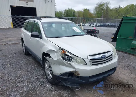 2011 Subaru Outback 2.5I из США, поврежденный, VIN 4S4BRBAC6B1407090